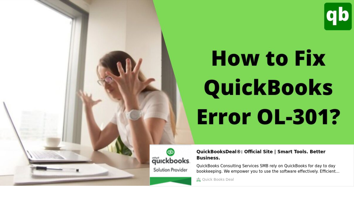 How to Fix quickbooks error ol-301